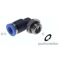 Złączka kątowa wtykowa M 3-3 (oring)